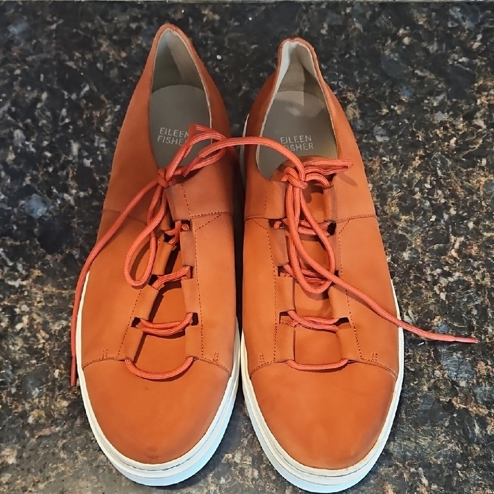 Eileen Fisher Orange Sneakers